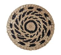 cesto di erbe marine, Cestino da parete rotondo in rattan intrecciato, multicolore, varie misure(B,25cm)