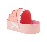 Cesto di fiori a forma di culla cestino vuoto cestino regalo in cartone fiore per baby shower matrimoni San Valentino frutta confezione regalo