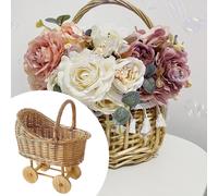 Cesto di fiori a forma di passeggino, cesto di fiori per matrimonio, accessori