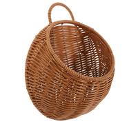 Cesto Di Fiori Da Appendere Al Muro Cestino Delle Piante Intrecciate