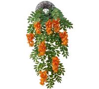 Cesto di fiori in seta floccato a tre rami per for otto per for teste per uso