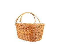 cesto di frutta Cesto di frutta in imitazione rattan, cestino for il trasporto, cestini for la conservazione del pane, for e verdura Bancarella della frutta(Piccolo)