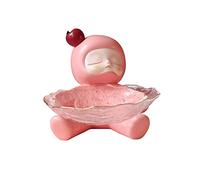 Cesto di frutta e verdura da banco Ciotola Nuovo vassoio di frutta in vetro di cristallo Casa Soggiorno Tavolino da caffè Snack Vassoio di caramelle Luce Lusso Ornamenti decorativi Centrotavola