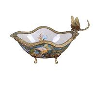 Cesto di frutta e verdura da banco ciotola retrò piatto di frutta in ceramica creativo da scrivania portico portachiavi accessori per la casa decorazione snack vassoio caramelle ciotola frutta