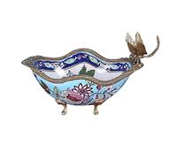 Cesto di frutta e verdura da banco ciotola retrò piatto di frutta in ceramica creativo da scrivania portico portachiavi accessori per la casa decorazione snack vassoio caramelle ciotola frutta