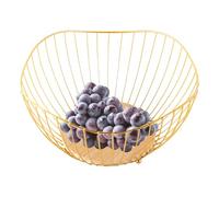 Cesto di frutta per il piano di lavoro della cucina - Cesti di frutta per il bancone della cucina | Organizer da cucina permeabile all'aria per feste, società e scopi di servizio