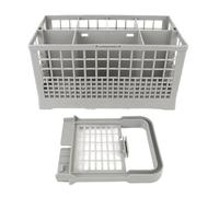 Cesto di lavastoviglie universale, supporto per utensili classificato Anti corrosivo PP, contenitore multifunzionale di lavaggio a piatti senza BPA compatibile con GE