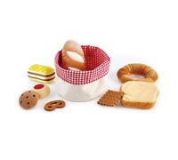 CESTO DI PANE bread basket HAPE gioco in stoffa E3168 kitchen world 9 PEZZI età