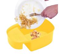 Cesto di ricette di cibo per lavello, cesto di drenaggio della sella da cucina - Rack di scarico vegetale Sala di scarico,Gadget di rifiuti alimentari multifunzionali, sul