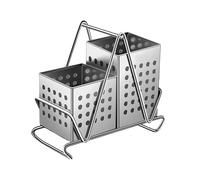 Cesto di scarico bacchette riscaldamento casa comodi fori di drenaggio pratici