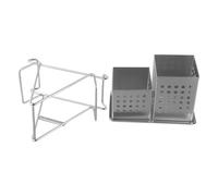 Cesto di scarico bacchette riscaldamento casa comodi fori di drenaggio pratici