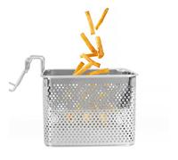 Cesto di scarico in acciaio inossidabile cesto fritto fritto