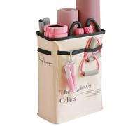 Cesto di tappetino da yoga - del fitness raso, organizzatore di attrezzi | Porta leggera da 52 cm con design open top, deposito in palestra per la casa per rulli in schiuma, fasce di resistenza