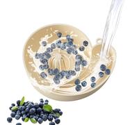 Cesto Di Verdure a Forma Di Lumaca, 235x80mm, Materiale Pp, Cesto per Lavare Verdure, Cubo Scolapane Vegetale, Facile E Speditivo a Meno Fatica, adatto a Vari Scenari D'uso Come Lavabi E Piani Lavoro