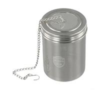 Cesto diffusore per tè sfuso, fori extra fini per prevenire i sedimenti, robusto acciaio inossidabile ripido per la preparazione di acqua calda, misura tazza (M)
