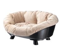 Cesto - FERPLAST - DIVANO TRONO 6 - Con cuscino - Nero