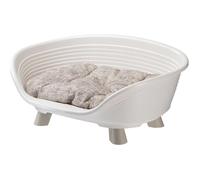 Cesto - FERPLAST - TRONO 4 - Con cuscino relax - Bianco
