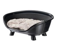 Cesto - FERPLAST - TRONO 4 - Con cuscino relax - Nero