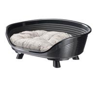 Cesto - FERPLAST - TRONO 6 - Con cuscino relax - Nero