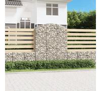 Cesto Gabbione ad Arco 150x50x180/200 cm Ferro Zincato