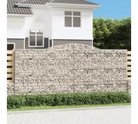 Cesto Gabbione ad Arco 400x50x180/200 cm Ferro Zincato