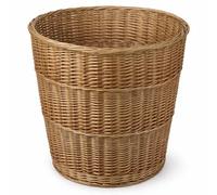 Cesto Grande XL in Vimini Naturale Intrecciato Tondo Multiuso cm 57 x h 58