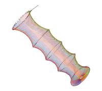 Cesto Guardiani Di Pesce - Cesto Di Pesce Galleggiante | Galleggiante Vivere Bene | Colore Stripes Fishing Hoop | Attrezzatura Gabbia Di Stoccaggio Pieghevole Con Tappo Macinato per Serbatoi
