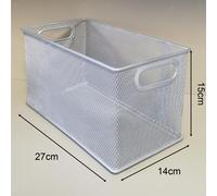 Cesto in rete per organizzare il piano di lavoro della dispensa,