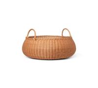 Cesto in Vimini Basso in Rattan