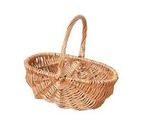 Cesto In Vimini Intrecciato A Mano Per Frutta E Verdura Con Capacità Per La Spesa Mercato E La Raccolta In Giardino Cesto Da Giardino Capacità