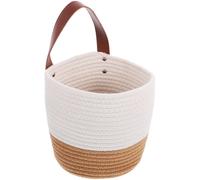 Cesto Intrecciato Cestini Da Appendere Cestino Di Stoccaggio Sospeso