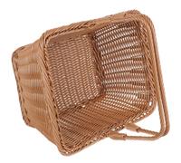 Cesto intrecciato in stile pastorale frutta cesta vegetale cestino per alimenti