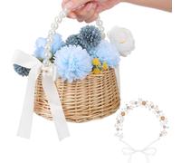 Cesto Matrimonio Fiore Ragazza Cestino Di Fiori Per La Fioraia Del