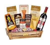 Cesto natalizio "Agreste" con con 12 specialità italiane