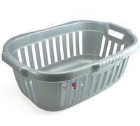 Tontarelli Cesto per la Biancheria Sporco Hipster Bianco 50 L 66 x 44 x 25 cm