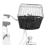 Cesto per bici da cane 50 × 41 × 35 cm nero