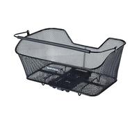 Cesto per bicicletta posteriore con supporto Basil Base Nero