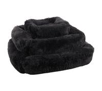 Cesto Per Cani Flamingo Krems Rettangolare Nero Con Zip, Lavabile