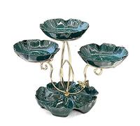 Cesto per Frutta Portafrutta Fruttiera Ciotola Di Frutta Rotonda In Ceramica Decorazioni Per La Tavola Da Pranzo Per La Casa Piatto Di Frutta Ciotola Per Caramelle Struttura In Metallo Fruttiere Cesti