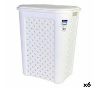 Cesto per i Panni Arianna Tontarelli 8105408_112 50 L Bianco 44 x 35 x 55 cm