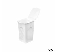 Cesto per i Panni Sporchi Stefanplast Bianco Plastica 50 L 37 x 56 x 39 cm [6