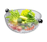 Cesto per il lavaggio delle verdure, per frutta e verdura, cestino a doppio strato, per mirtilli e patate