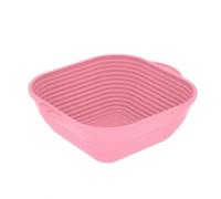 Cesto per la Lievitazione del Pane Pieghevole e Resistente al Calore, Banneton in Silicone con Grande Capacità e Diverse Forme per la Panificazione Domestica e la Conservazione degli Alimenti