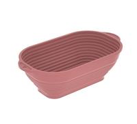 Cesto per la Lievitazione del Pane Pieghevole e Resistente al Calore, Banneton in Silicone con Grande Capacità e Diverse Forme per la Panificazione Domestica e la Conservazione degli Alimenti