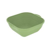 Cesto per la Lievitazione del Pane Pieghevole e Resistente al Calore, Banneton in Silicone con Grande Capacità e Diverse Forme per la Panificazione Domestica e la Conservazione degli Alimenti