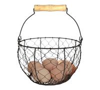 Cesto Per La Raccolta Delle Uova,Contenitore Cucina In Filo Metallico - Griglia Portauova Organizzatore Per Piano Cucina | Per Raccolta Trasporto Frutta Verdura Decor Casa Dispensa Casa Coloniale Appa