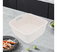 Cesto per lavare le verdure a doppio strato, ciotola per colino da cucina,