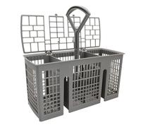 Cesto Per Lavastoviglie - PP 20x10x12 Cm | Cestino Per Posate E Portaposate Per Lavastoviglie | Rastrelliera Per Utensili Resistente Al Calore Per Organizzare Cucchiai, Forchette Per La Pulizia Della