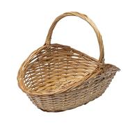 Cesto per legna in vimini WERKA PRO 50 x 30 x H. 8/20 cm