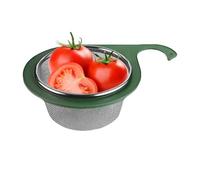 Cesto per lotti alimentari da bacino risciacquo | Filtro per scarico in acciaio inossidabile a forma di cigno per la cucina | Supporto per schermo sospeso per catturare residui di cibo, ideale per L